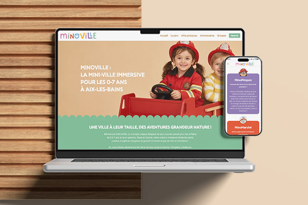 Capture du site Minoville – Parc de jeux indoor